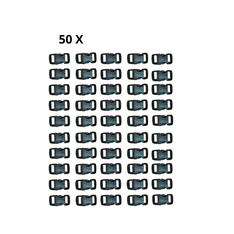 50 unidades de Hebilla básica 3/8"
